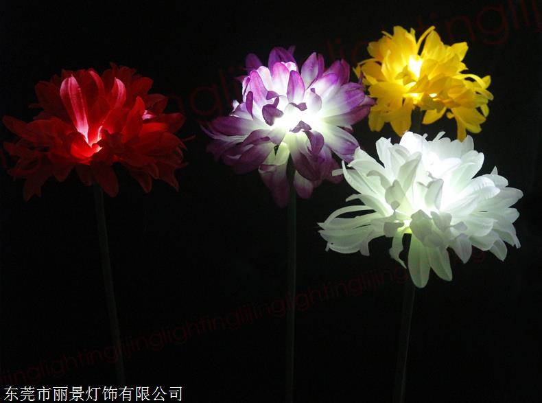 創(chuàng)意菊花燈 點(diǎn)亮夜色的藝術(shù)與環(huán)境美學(xué)的結(jié)合——LED廣場公園裝飾的流光爛漫